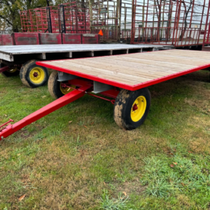 Carro Plano Unverferth 8x20 con Viguetas de Acero