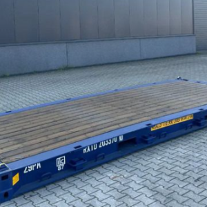 Contenedor 20FT Flatrack con Suelo de Madera