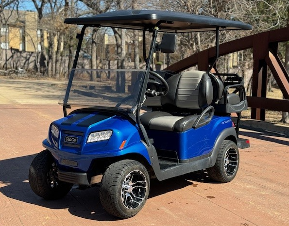 2020 Pre-Owned Club Car Onward 4-Passenger Gas (Blauw) - Afbeelding 2