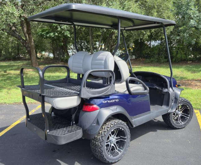 2023 CLUB CAR Onward 4 – HP Li-ion (Metallic Ice Blue) - Afbeelding 2