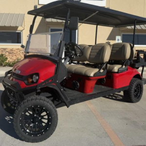 2023 E-Z-GO Express L6 Gas (Flame Red)