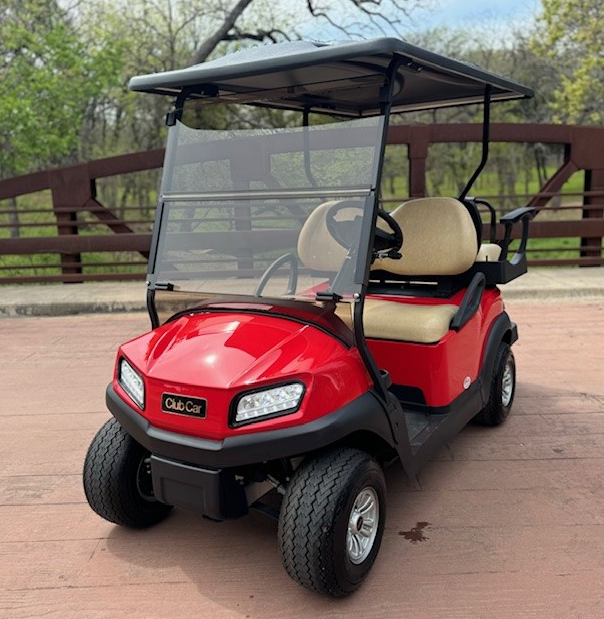 2019 Club Car Tempo – Lithium (Rood/Beige)
